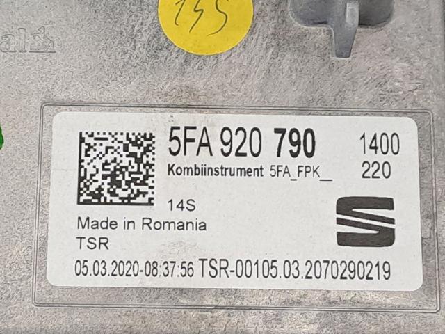 5FA920790 Панель приборов купить Павлоград
