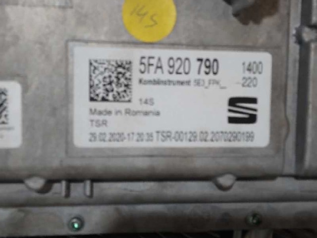 5FA920790 Приборная доска (щиток приборов) купить Днепр