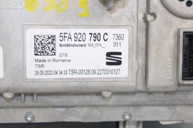 VAG 5FA920790C Приборная доска (щиток приборов) в наличии Житомир