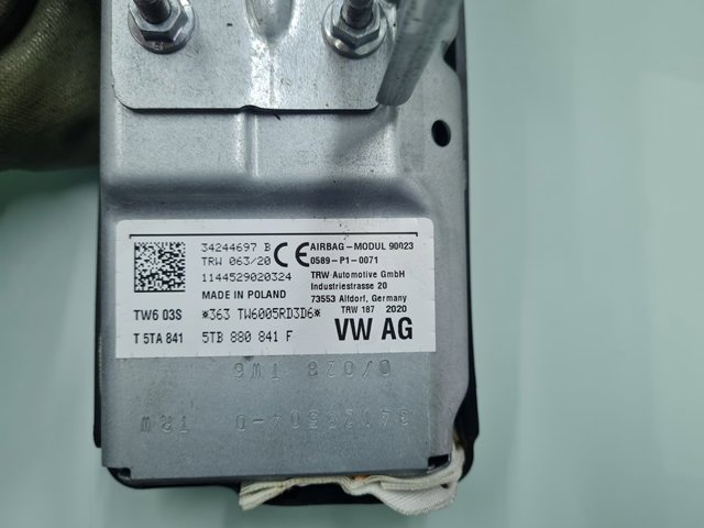 VAG 5G0880201AC Подушка безопасности водителя в наличии Ужгород