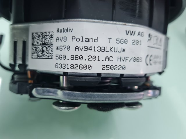 5G0880201AC Подушка безопасности водителя купить Кривой Рог