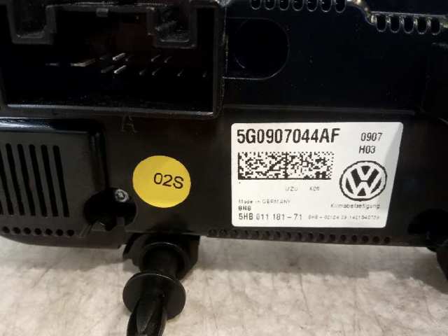 VAG 5G0907044AF Блок управления режимами отопления/кондиционирования в наличии Днепр