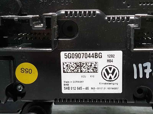 VAG 5G0907044BG Блок управления кондиционером в наличии Сумы