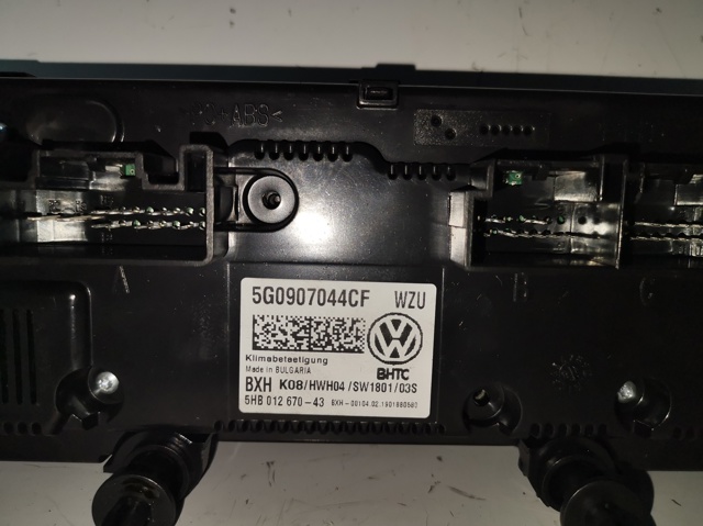 5G0907044CF Блок управления режимами отопления/кондиционирования купить Харьков