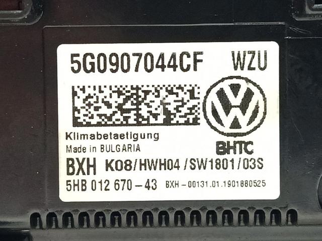 VAG 5G0907044CF Блок управления кондиционером в наличии Павлоград