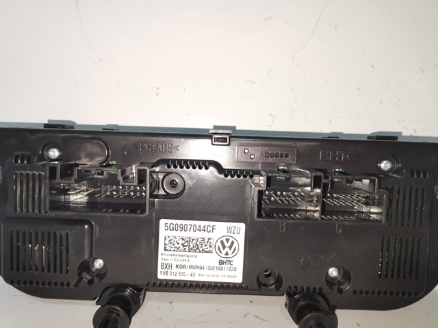 5G0907044CF Блок управления кондиционером купить Хмельницкий