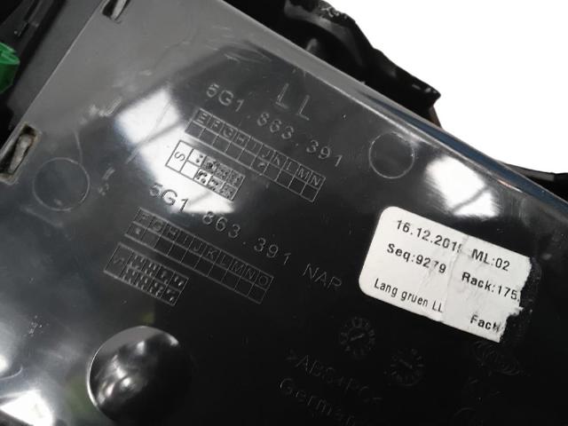 VAG 5G1863241BL82V Консоль панели управления центральная в наличии Ровно