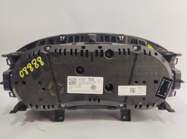 5G1920751B Приборная доска (щиток приборов) купить Украина