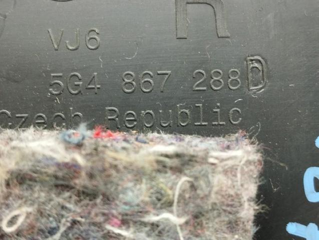 5G4867288 Обшивка стойки кузова внутренняя задняя правая купить Кривой Рог