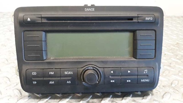 Sistema de áudio / rádio cd para skoda fabia i 1.4 chf 5J0035161A