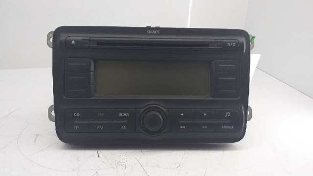 Sistema audio / radio cd para skoda fabia i 1.4 tdi bnv 5J0035161A