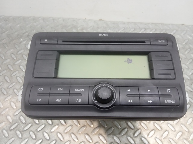 Sistema de áudio / rádio cd para skoda fabia i 1.4 chf 5J0035161A