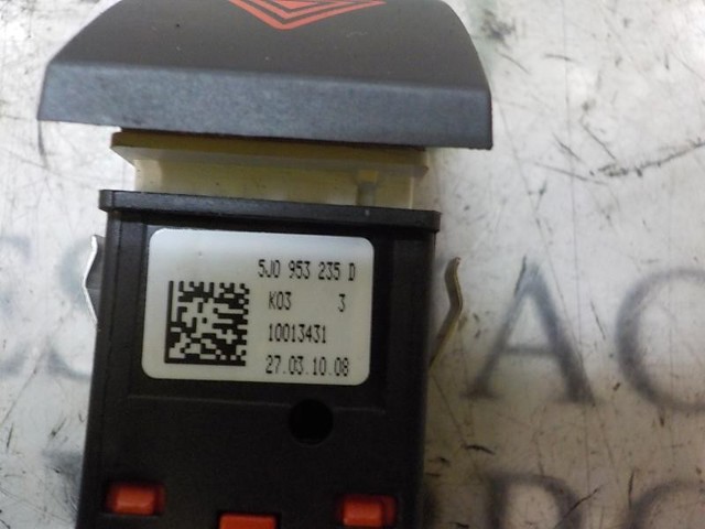 5J0953235DRBE VAG Кнопка аварийки купить в Украина