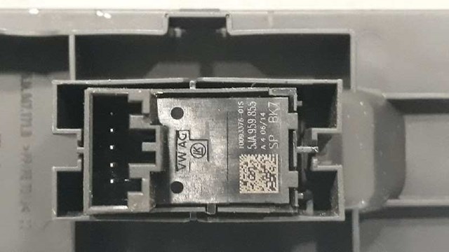5JA959855WHS Кнопка стеклоподъемника передняя купить Львов