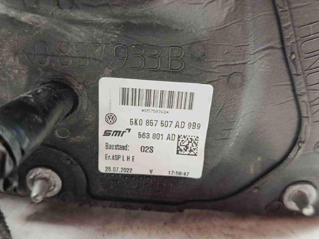 5K0857507AD VAG Левое боковое зеркало купить в Житомир