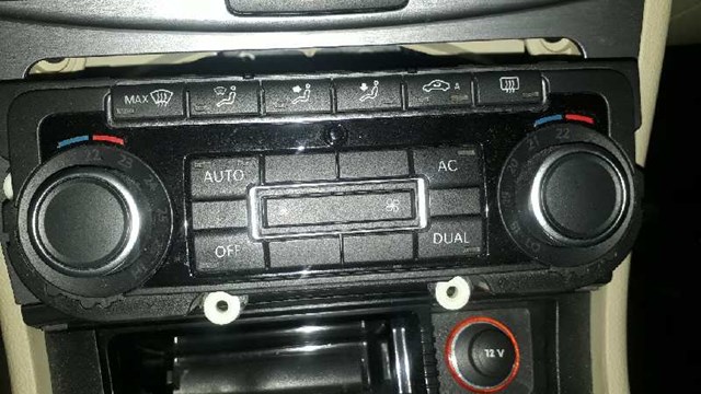 Controle de aquecimento/ar condicionado para Volkswagen Tiguan 2.0 TDI CFFD 5K0907044DT