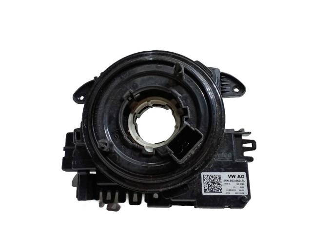 Anel AIRBAG de contato, cabo plano do volante 5K0953569AL VAG