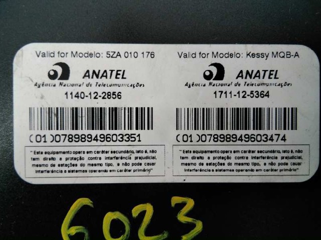 Unidade de conforto Volkswagen Passat 362