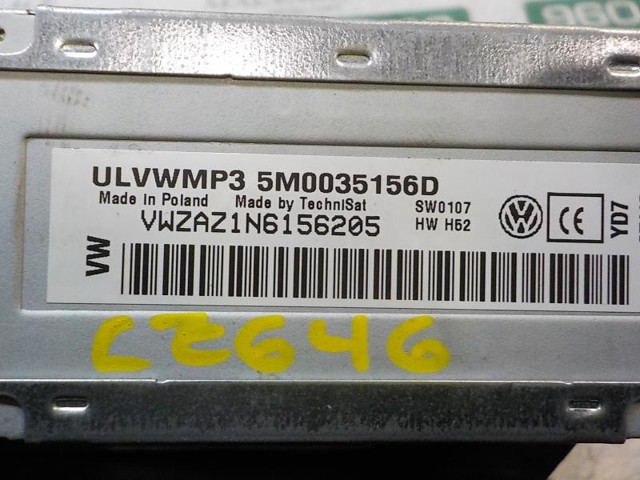5M0057187AX Магнитола купить Львов