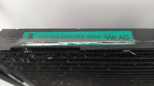 Radiador de aparelho de ar condicionado 5N0820411C VAG