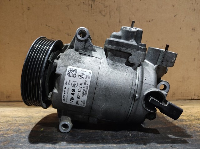 Compressor de ar condicionado para volkswagen polo (6r1,6r1) (2009-2014) 5N0820803A