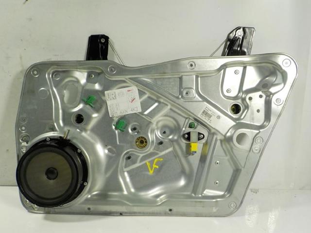 Mecanismo de acionamento de vidro da porta dianteira direita 5N0837462 VAG