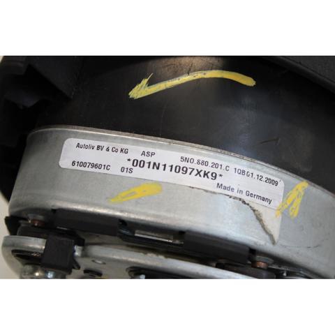 5N0880201C VAG Подушка безопасности (AIRBAG) водительская купить в Павлоград