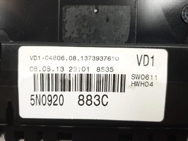 5N0920883C VAG Панель приборов купить в Львов