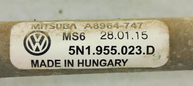 Trapézio de limpador pára-brisas Volkswagen Tiguan 1 5N1, 5N2