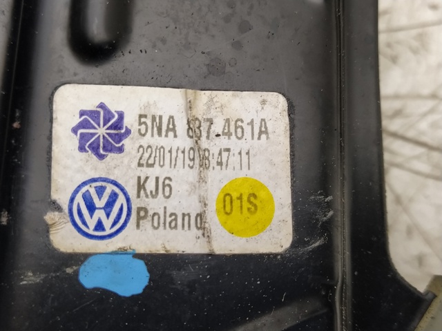 VAG 5NA837461A Механизм стеклоподъемника двери передней левой в наличии Чернигов