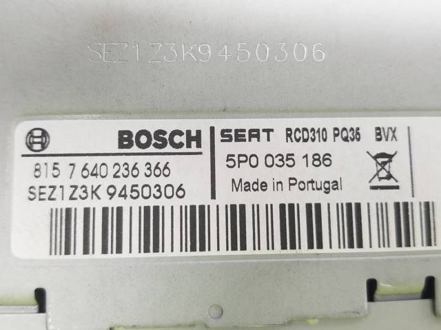 5P0035186 Магнитола купить Ужгород