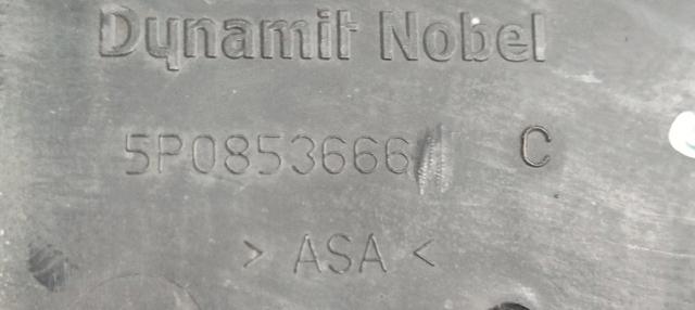 VAG 5P0853666C Решетка бампера переднего правая в наличии Полтава