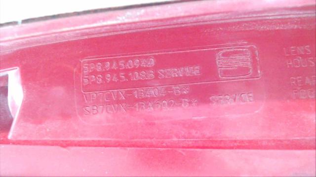 5P8945094 Фонарь задний правый внутренний купить Павлоград