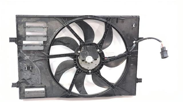 Ventilador elétrico de esfriamento montado (motor + roda de aletas) 5Q0121203DD VAG