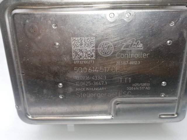 VAG 5Q0614517CFBEF Блок управления АБС (ABS) гидравлический в наличии Полтава