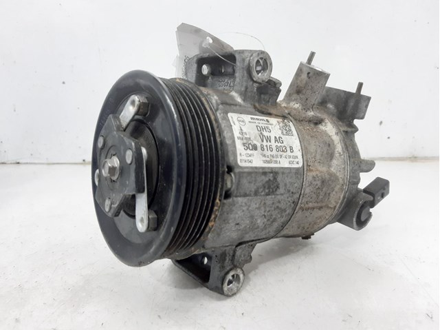 Compressor de ar condicionado para seat ibiza iv sportcoupe (6j1,6j1) (2008-2018) 1.2 tsi cjzc 5Q0816803B