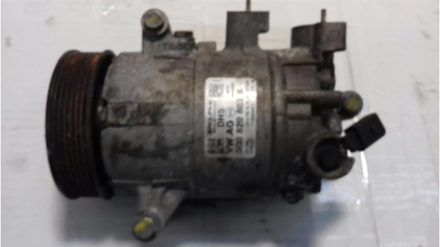 Compressor de ar condicionado para Volkswagen Tiguan (5n_) (2008-2009) 2.0 TFSI 4Motion Cawbcctaccza 5Q0820803B