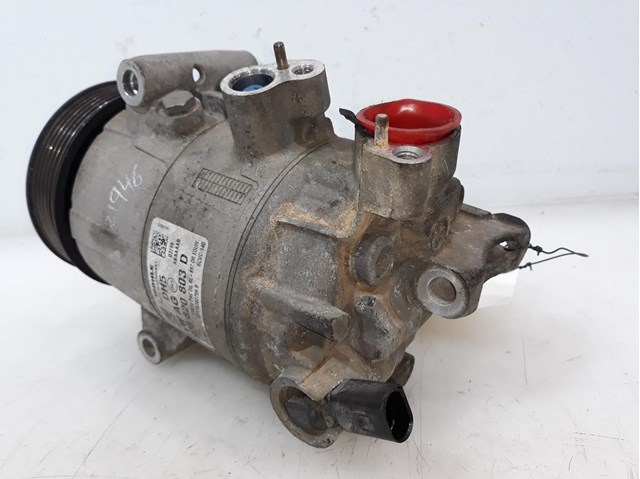 Compressor de ar condicionado para volkswagen polo (6r1,6r1) (2009-2014) 5Q0820803D