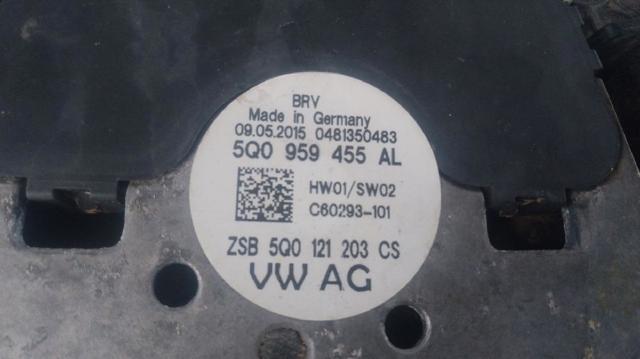VAG 5Q0959455AL Диффузор радиатора охлаждения в наличии Николаев