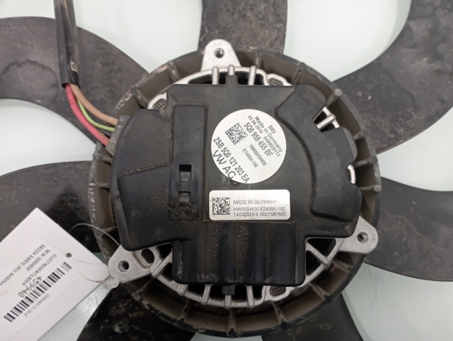 5Q0959455BF VAG Диффузор радиатора охлаждения, в сборе с мотором и крыльчаткой купить в Винница