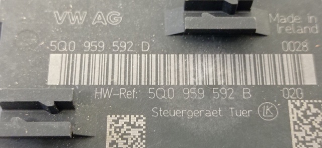 VAG 5Q0959592D в наличии Ужгород
