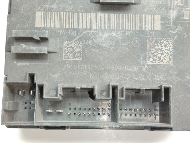 5Q0959595B VAG Блок комфорта задней двери купить в Сумы
