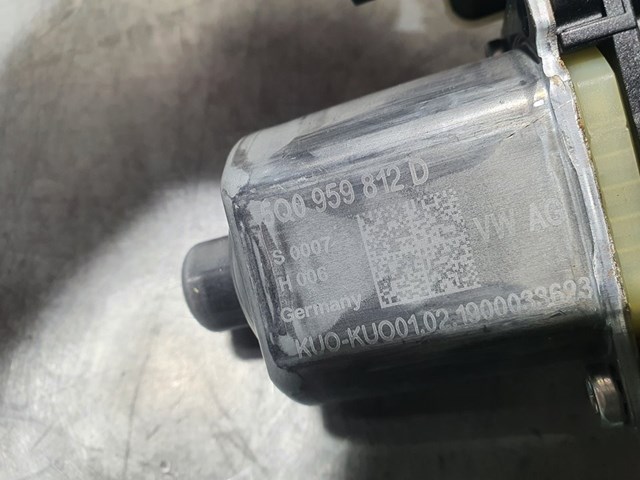 Regulador do vidro traseiro direito para Volkswagen Golf VII 1.2 TSI CYV 5Q0959812D