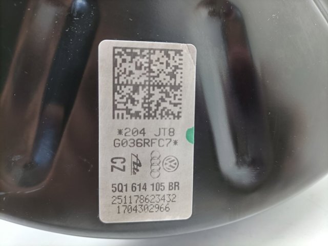 Reforçador dos freios a vácuo 5Q1614105BR VAG