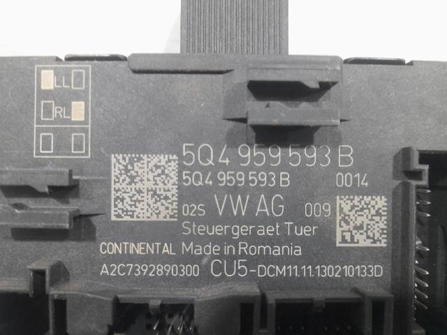 5Q4959593B VAG Блок комфорта передней двери купить в Кривой Рог