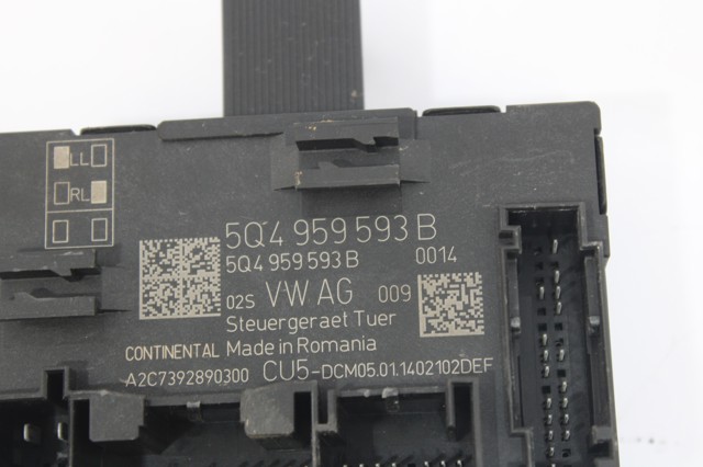 5Q4959593B VAG Блок комфорта передней двери купить в Хмельницкий