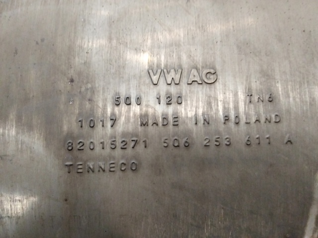 5Q6253611A VAG Глушитель, задняя часть купить в Запорожье
