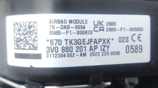VAG 5QF959655AM Модуль-процессор управления подушкой безопасности (ЭБУ AIRBAG) в наличии Каменское