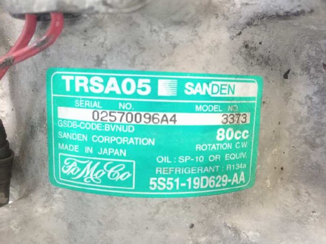 5S5119D629AA Компрессор кондиционера купить Одесса