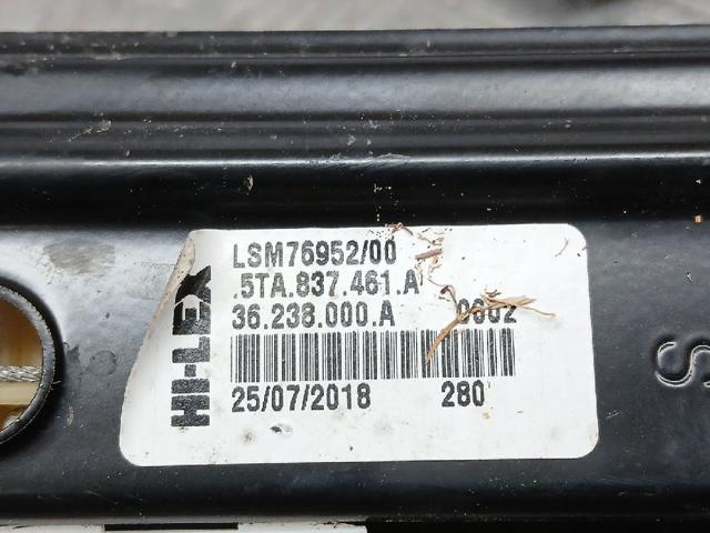 5TA837461A Стеклоподъемник передней левой двери купить Львов